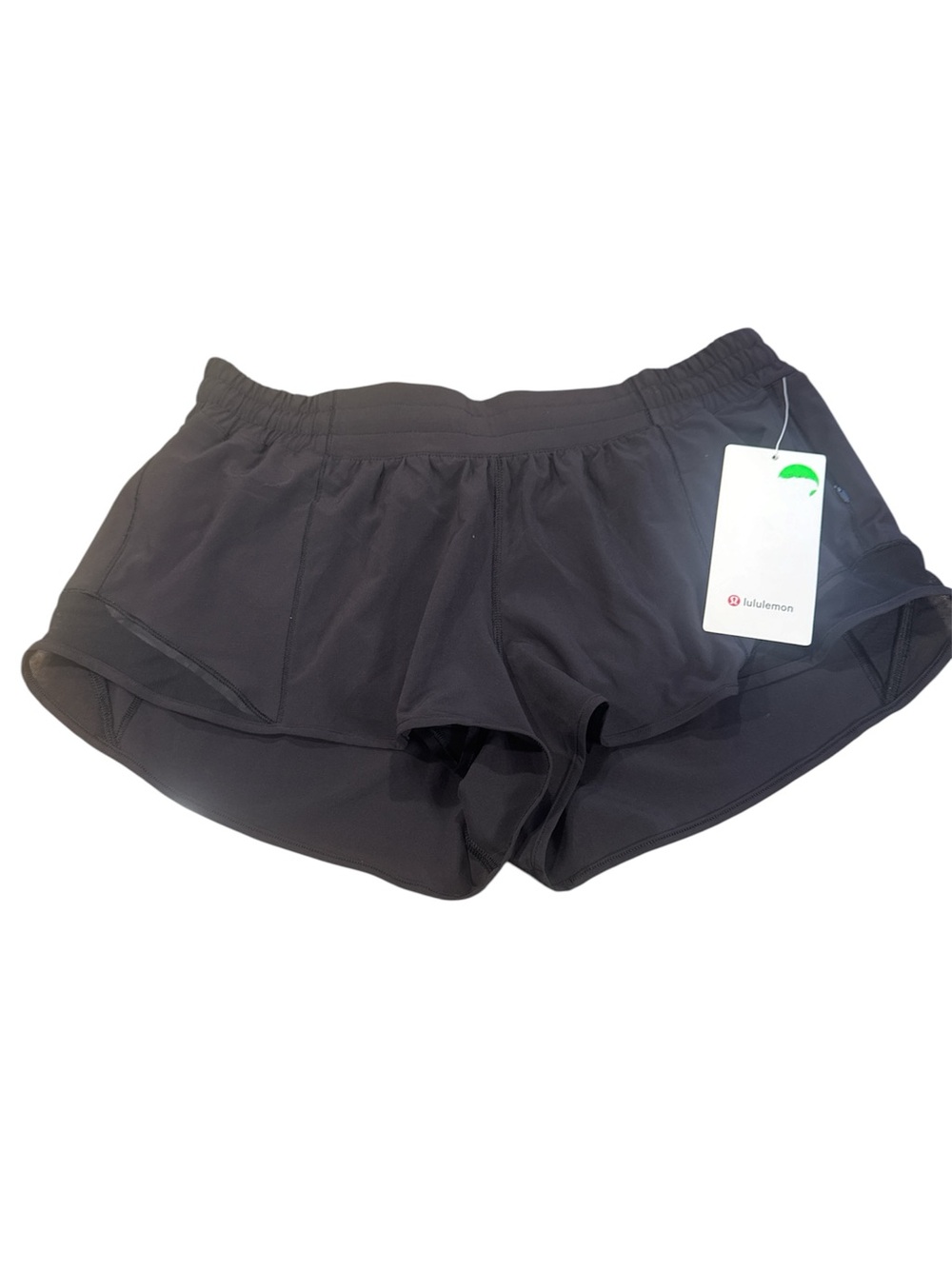 lululemon athletica Black Women's Athletic Shorts with Liner Hotty hot LR 2.5